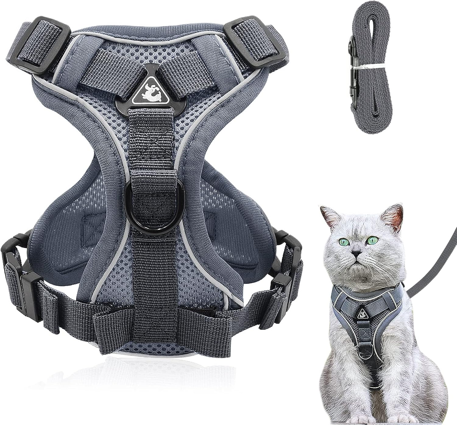 Cat Harness and Lead Set, Adjustable Kitten | PetNestUK