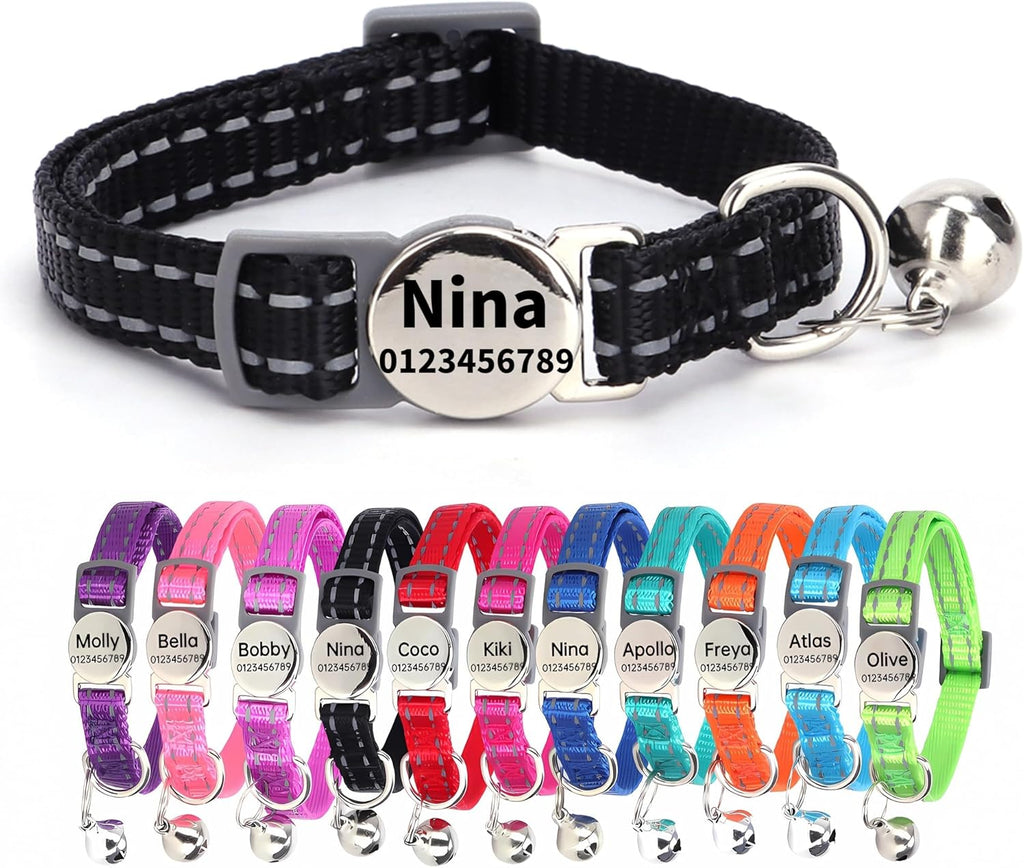 SEOUGEE Cat Collar Quick Release with | PetNestUK