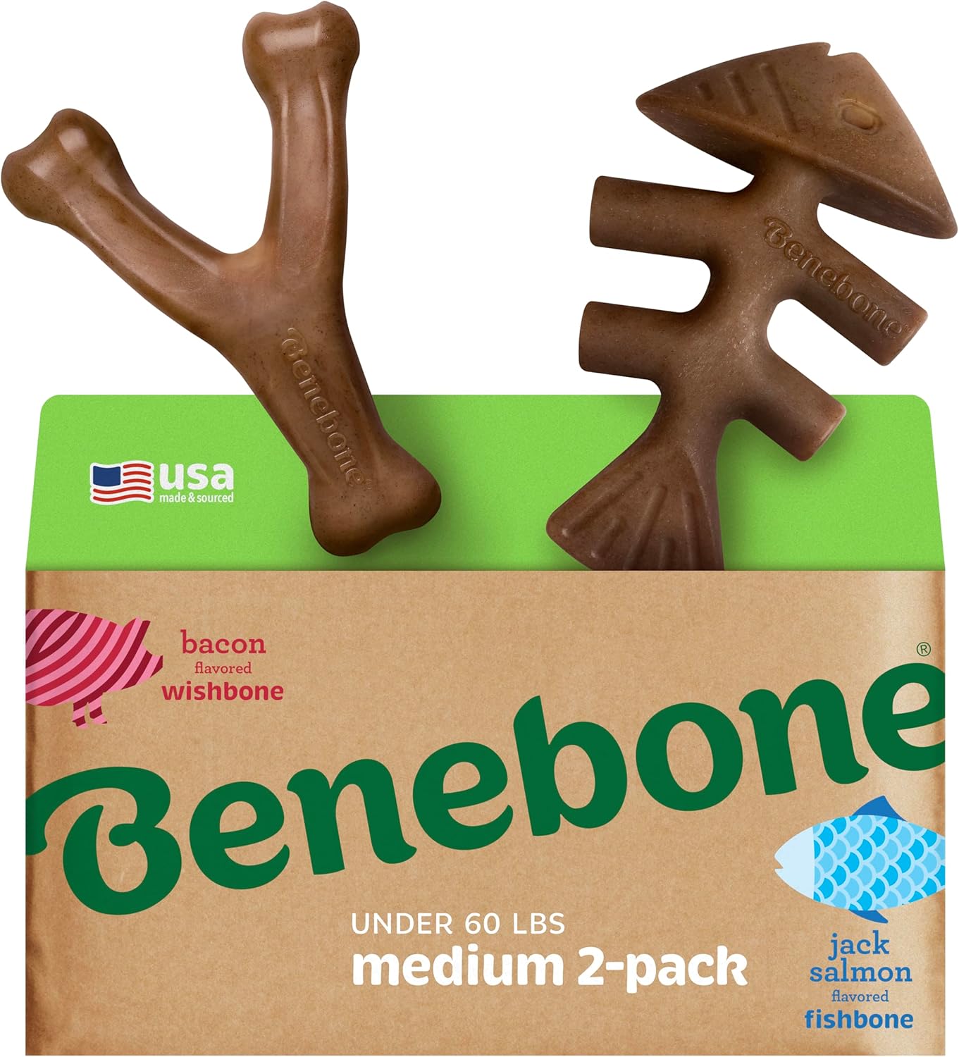 Benebone Durable Dog Chew Toy Box for Aggressive | PetNestUK