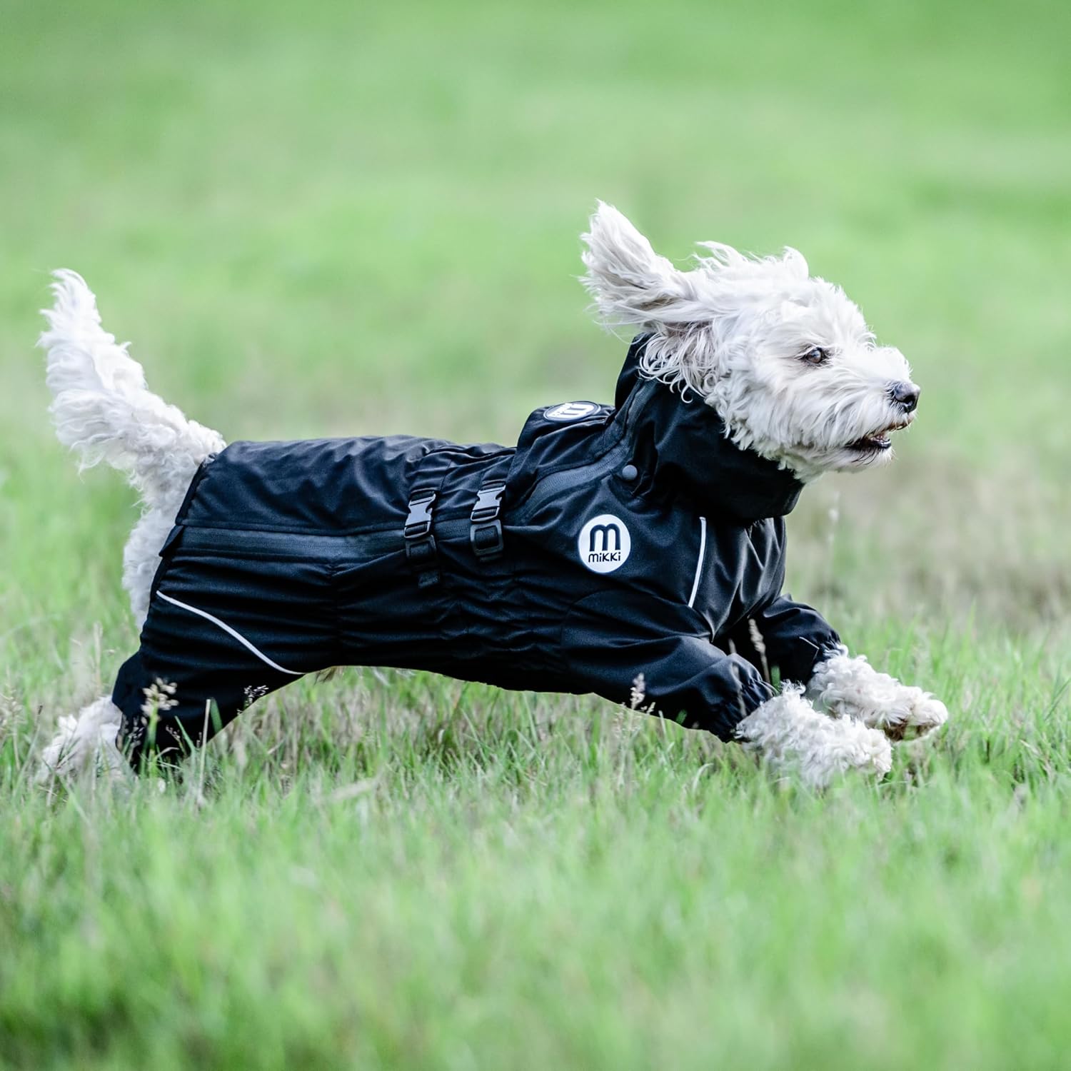 Mikki Doodles Dog Raincoat, Waterproof, | PetNestUK