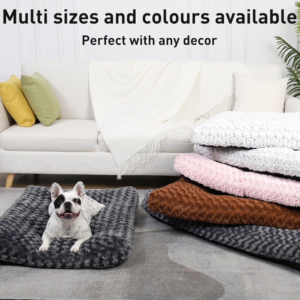 KSIIA Large Dog Bed Washable, Calming Dog Bed, | PetNestUK