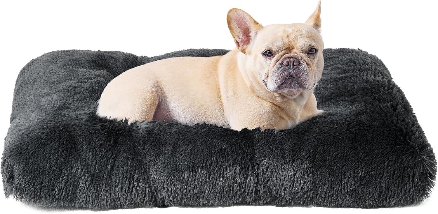 EHEYCIGA Calming Dog Bed Medium, Fluffy Anti | PetNestUK