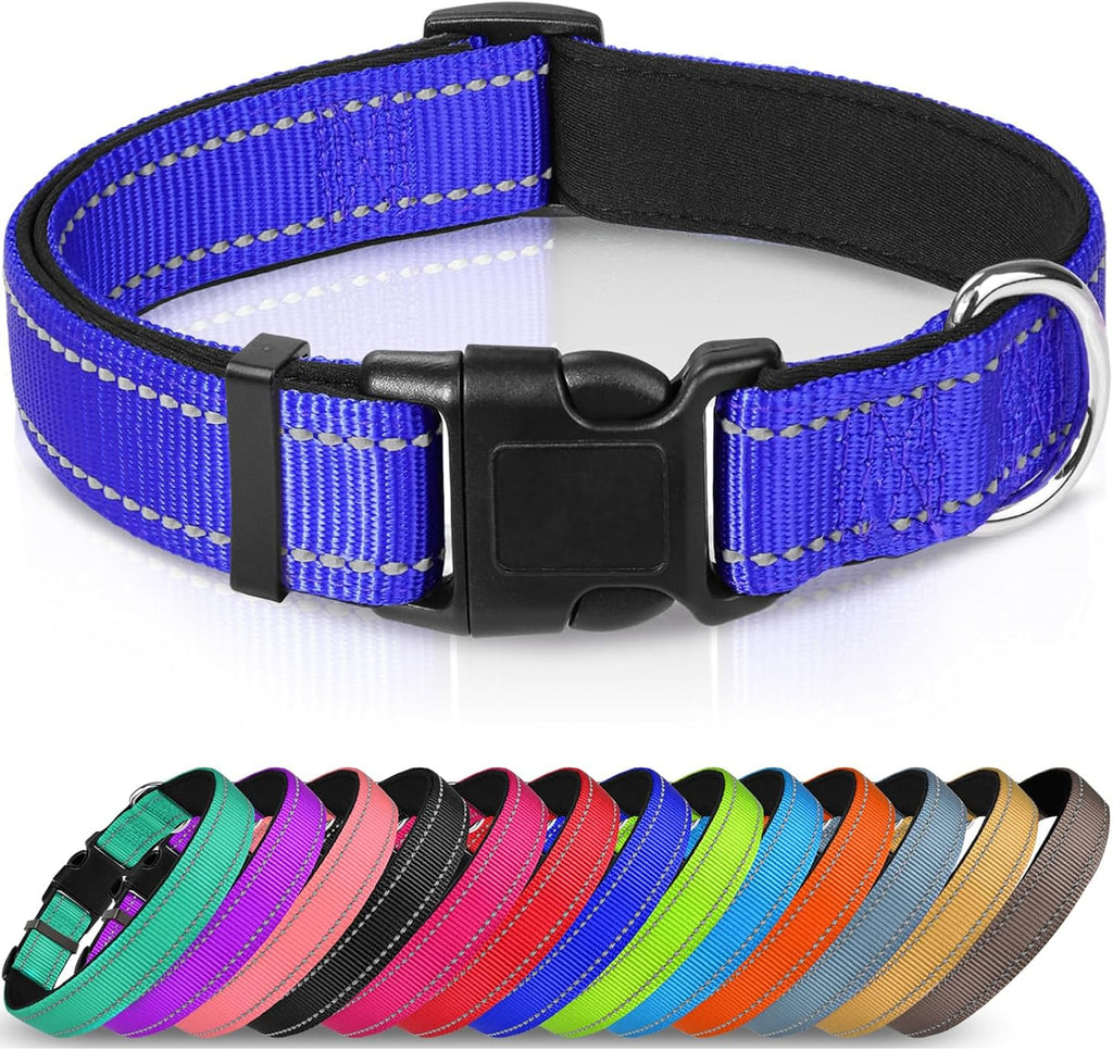 Joytale Reflective Dog Collar with Neoprene Padding