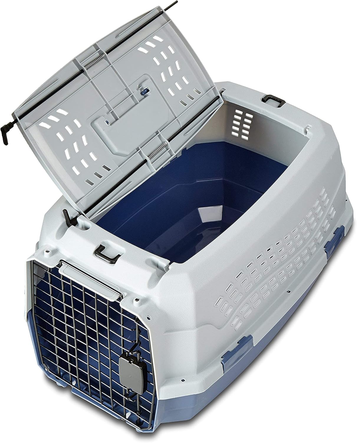 PetNestUK Basics Hard-Sided Cat Carrier, Two-Door | PetNestUK
