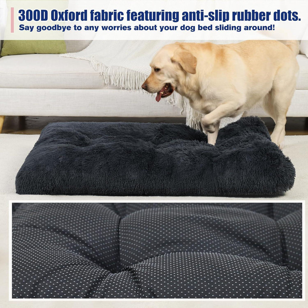 KSIIA Large Dog Bed Washable, Calming Dog Bed, | PetNestUK