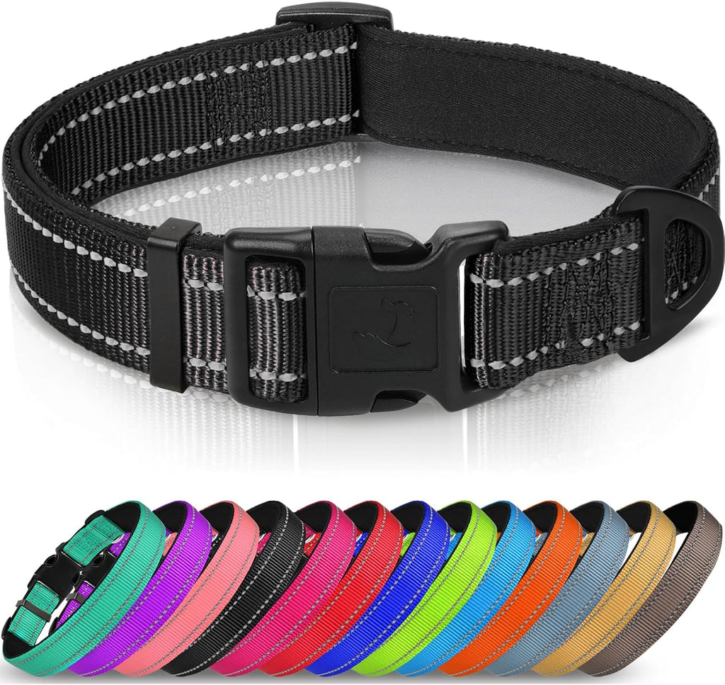 Joytale Reflective Dog Collar, Soft Neoprene | PetNestUK