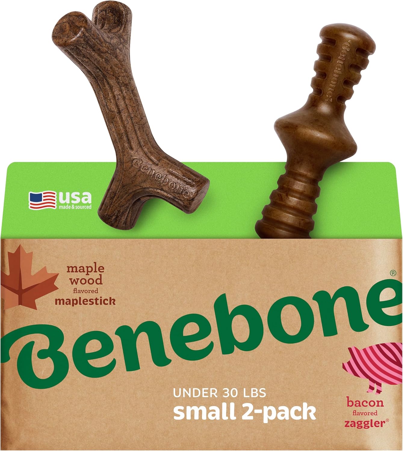 Benebone Durable Dog Chew Toy Box for Aggressive | PetNestUK