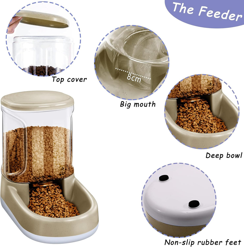 Lucky-M Pets Automatic Feeder and Waterer | PetNestUK