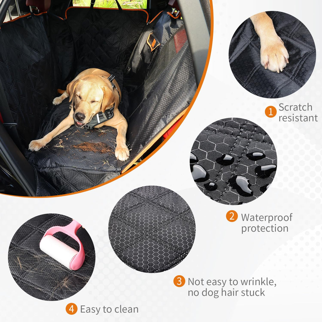 KYG Dog Car Seat Cover Dog Hammock For Car Back | PetNestUK