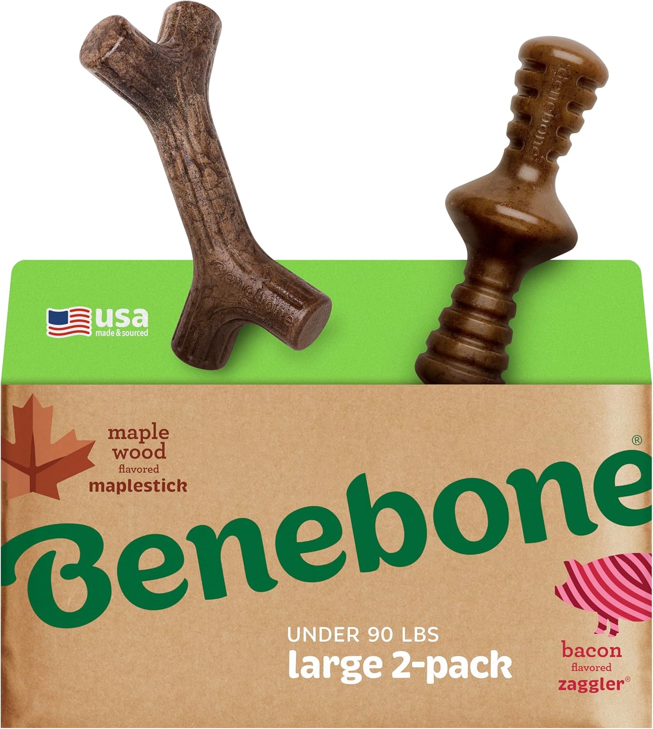 Benebone Durable Dog Chew Toy Box for Aggressive | PetNestUK