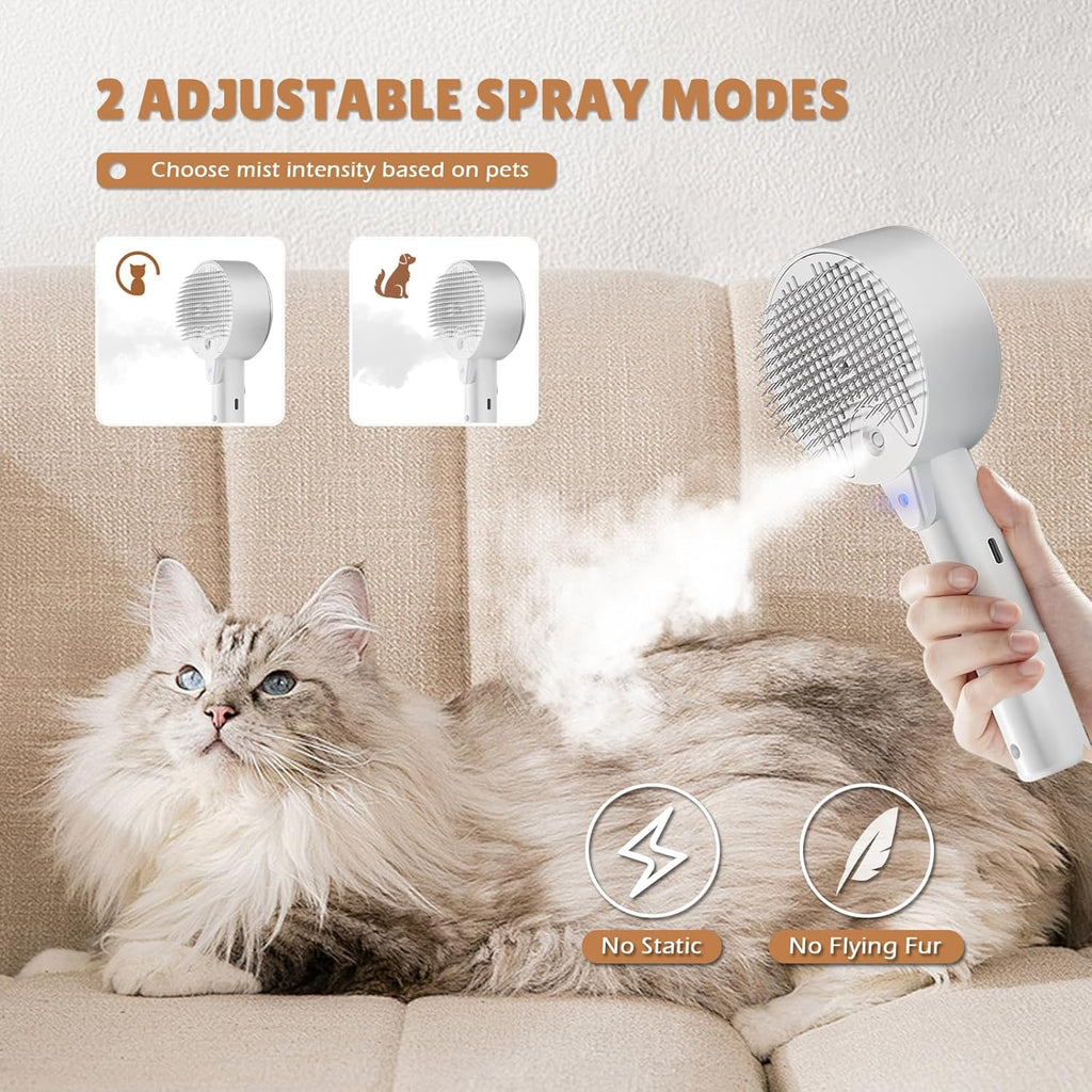 Spritz Defur Comb For Cats 2024 Cat Steam Brush | PetNestUK