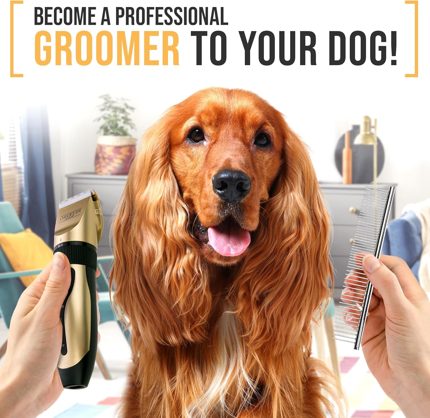 Premium Pet Grooming Kit for Dogs Cats | PetNestUK