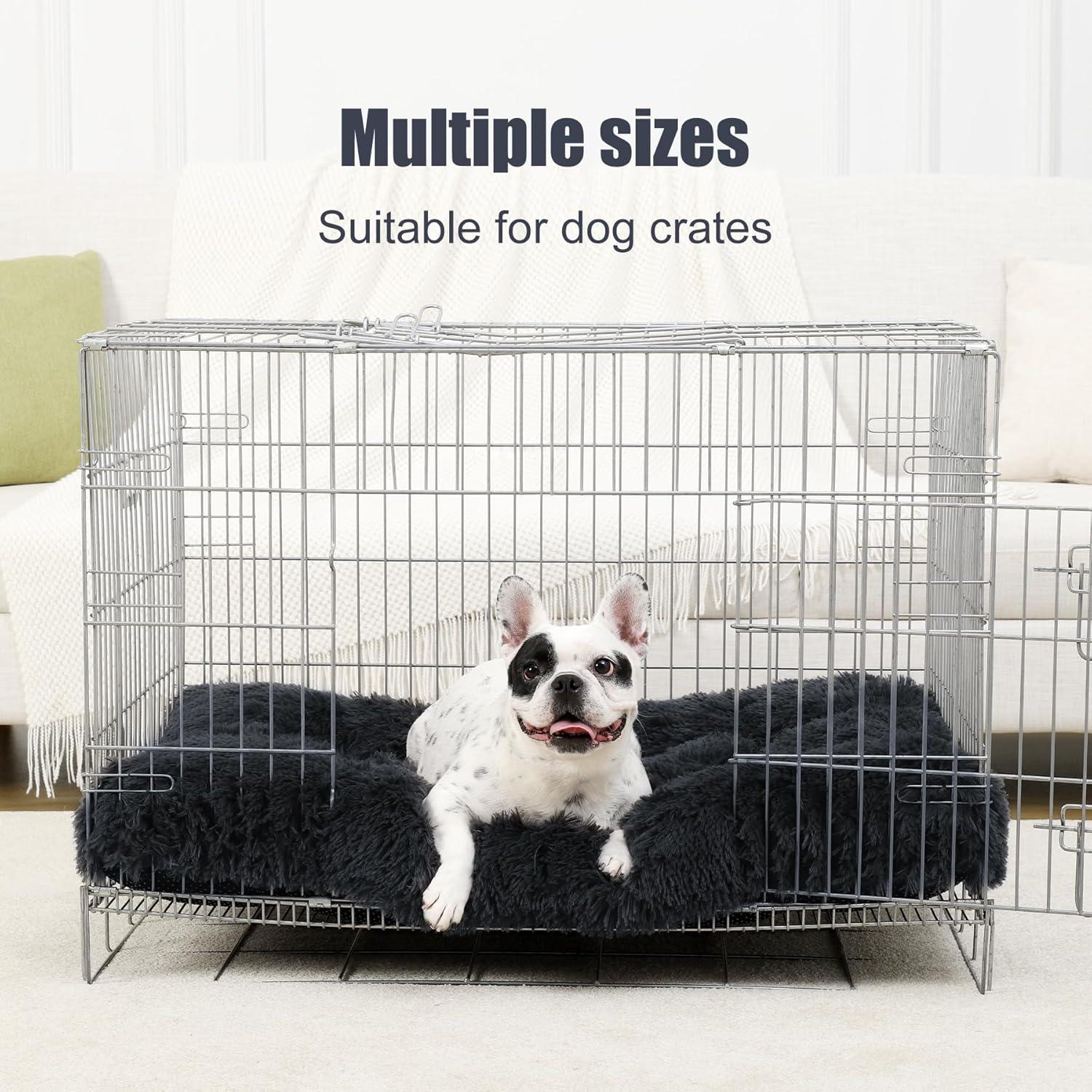 KSIIA Large Dog Bed Washable, Calming Dog Bed, | PetNestUK