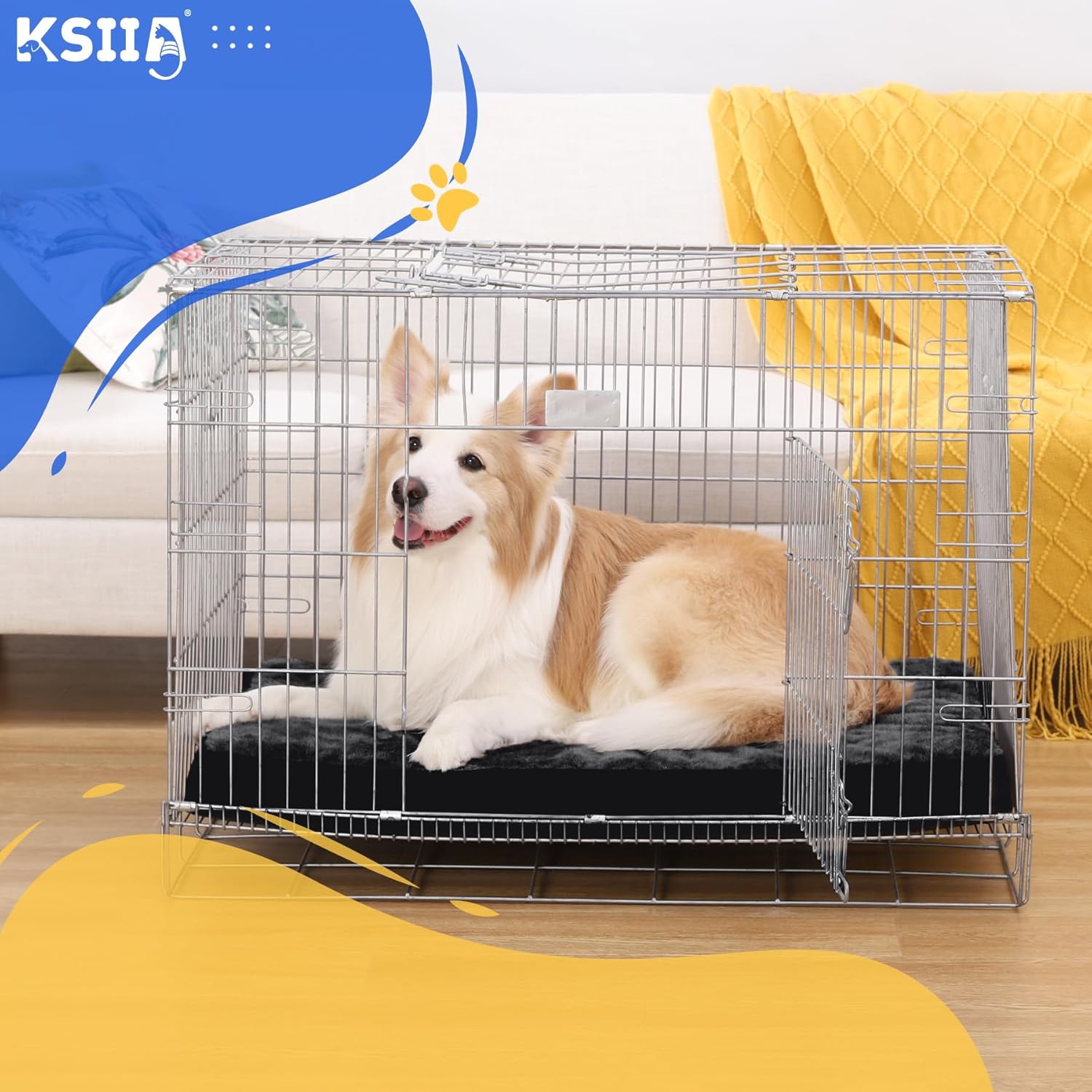KSIIA Dog Beds Large Washable, Orthopedic Dog | PetNestUK