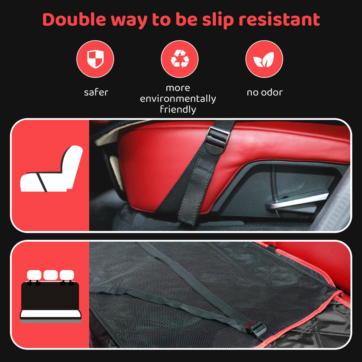 KYG Dog Car Hammock and Seat Cover