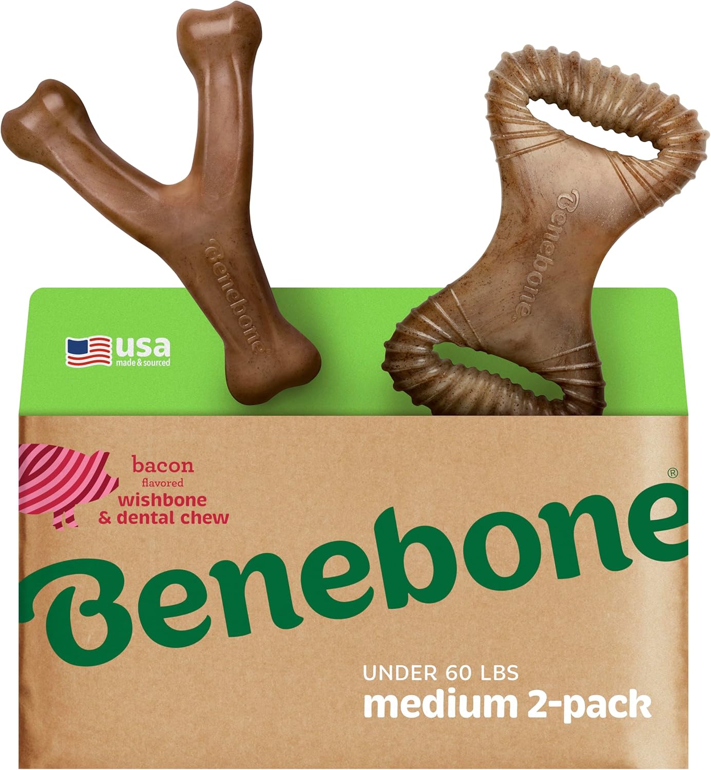 Benebone Durable Dog Chew Toy Box for Aggressive | PetNestUK