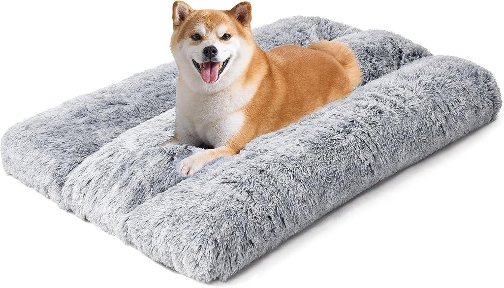 EHEYCIGA Calming Dog Bed Medium, Fluffy Anti | PetNestUK