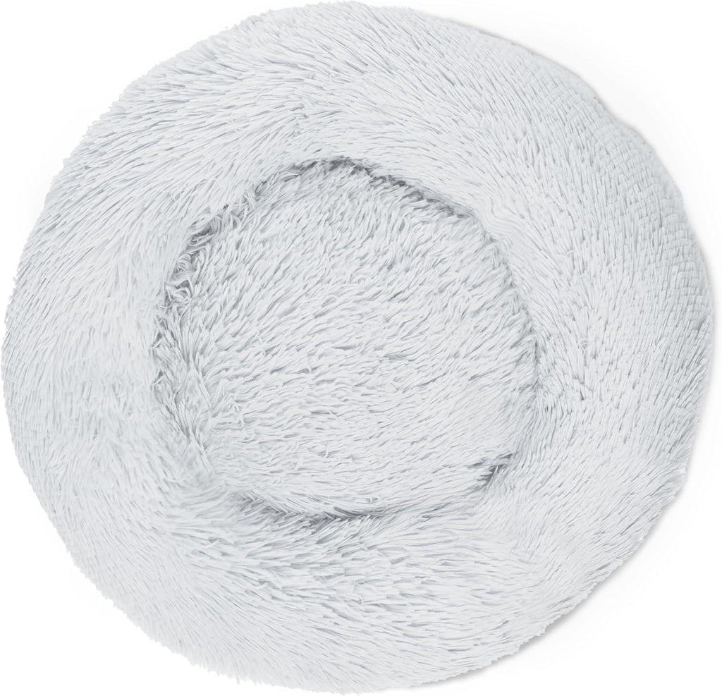 Woof & Whiskers Faux-Fur Donut Pet Bed