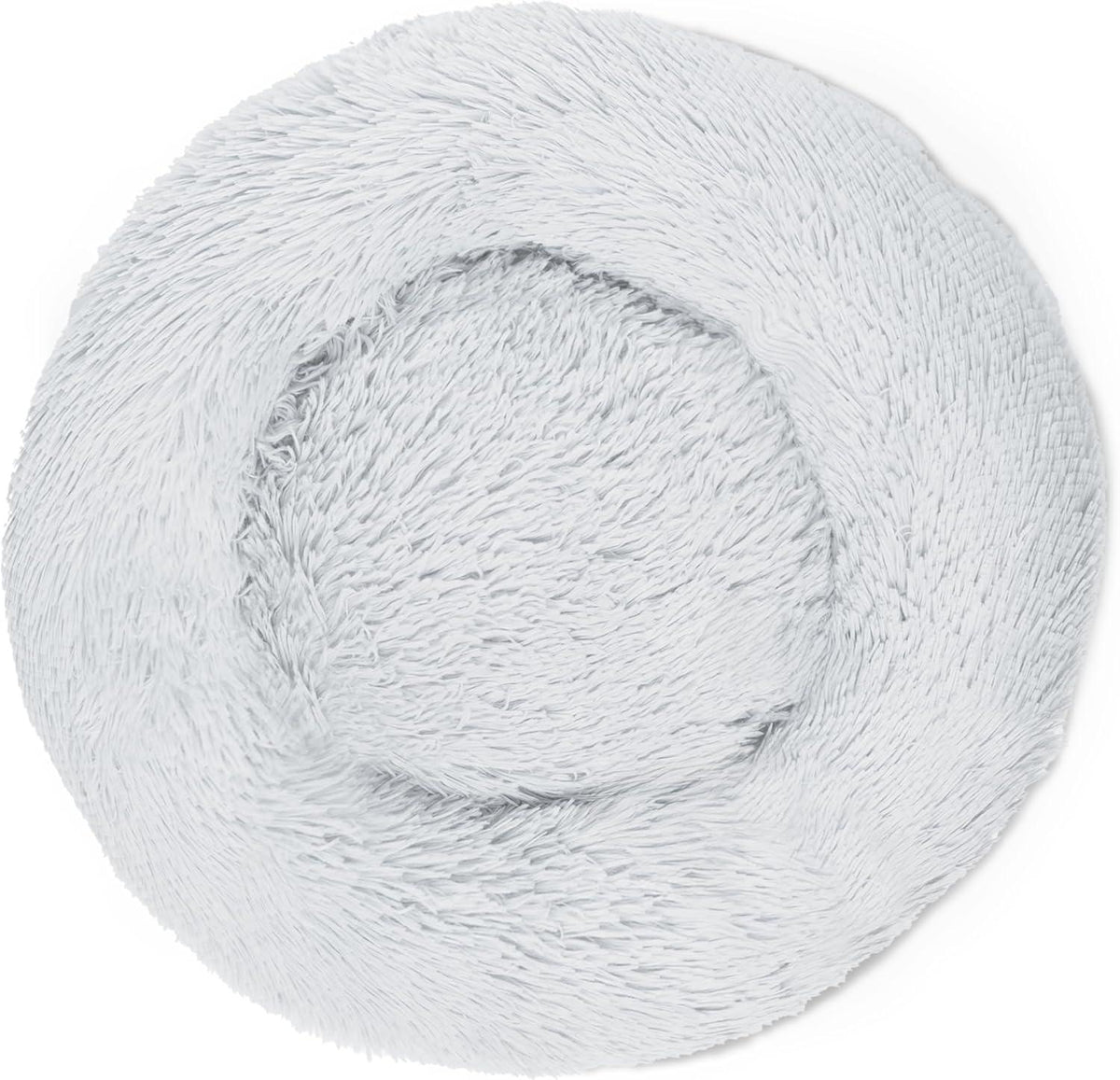 Woof & Whiskers Faux-Fur Donut Pet Bed