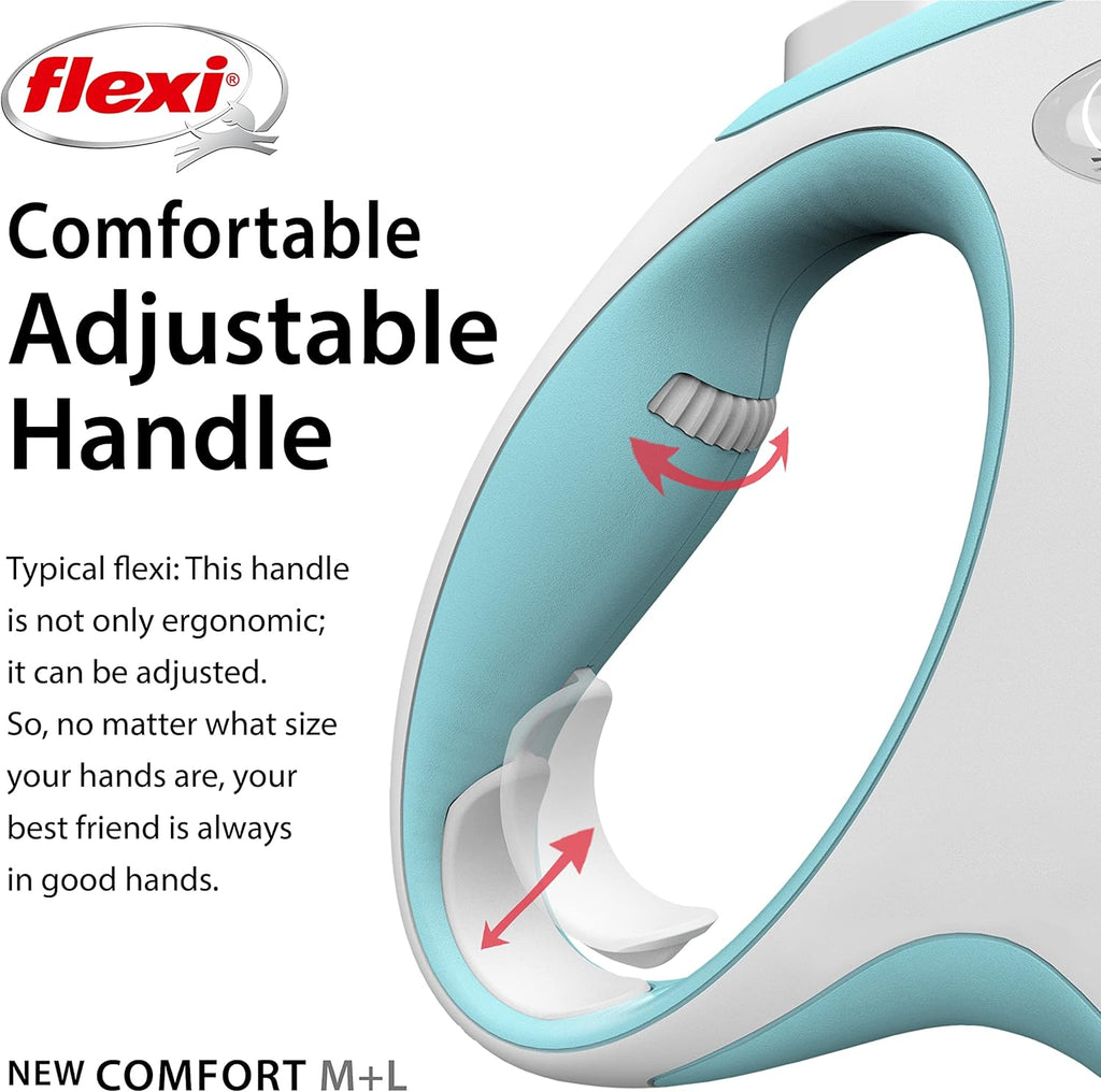 Flexi New Classic Tape Blue Large 8m Retractable | PetNestUK