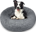 Enjamoy Plush Donut Pet Bed
