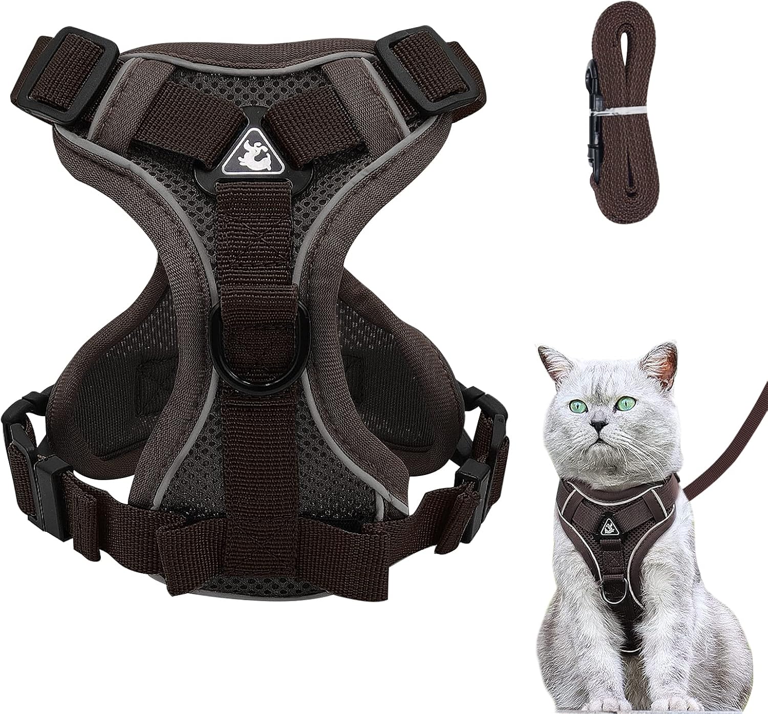Cat Harness and Lead Set, Adjustable Kitten | PetNestUK