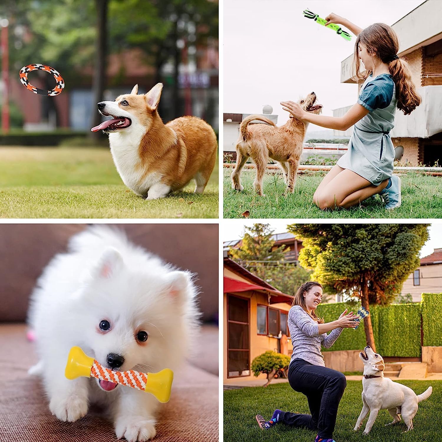 Aitmexcn Dog Rope Toys for Large Medium Dog | PetNestUK