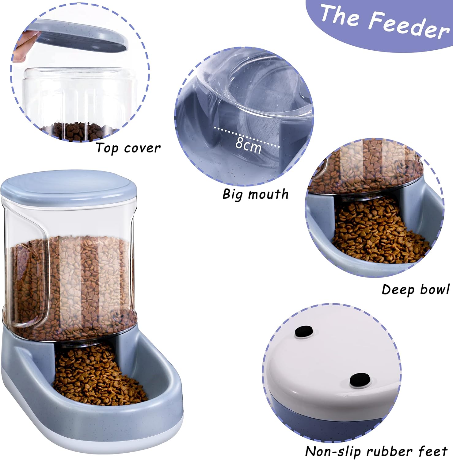 Lucky-M Pets Automatic Feeder and Waterer | PetNestUK