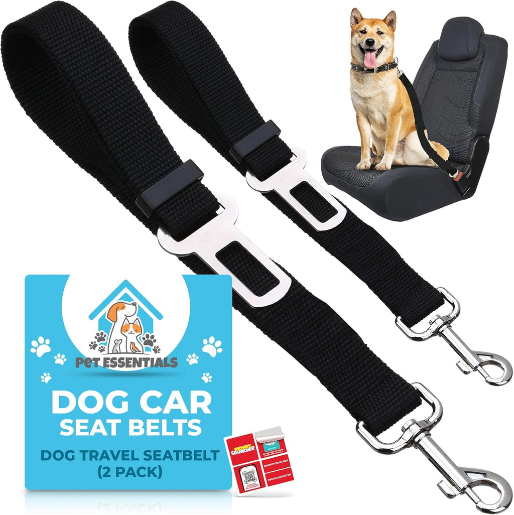 2pk Dog Car Seat Belts | PetNestUK