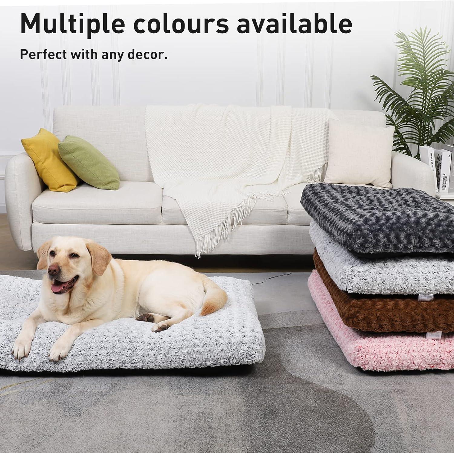 KSIIA Large Dog Bed Washable, Calming Dog Bed, | PetNestUK