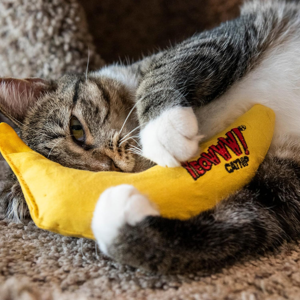 Yeowww Banana Singles Cat Toy | PetNestUK