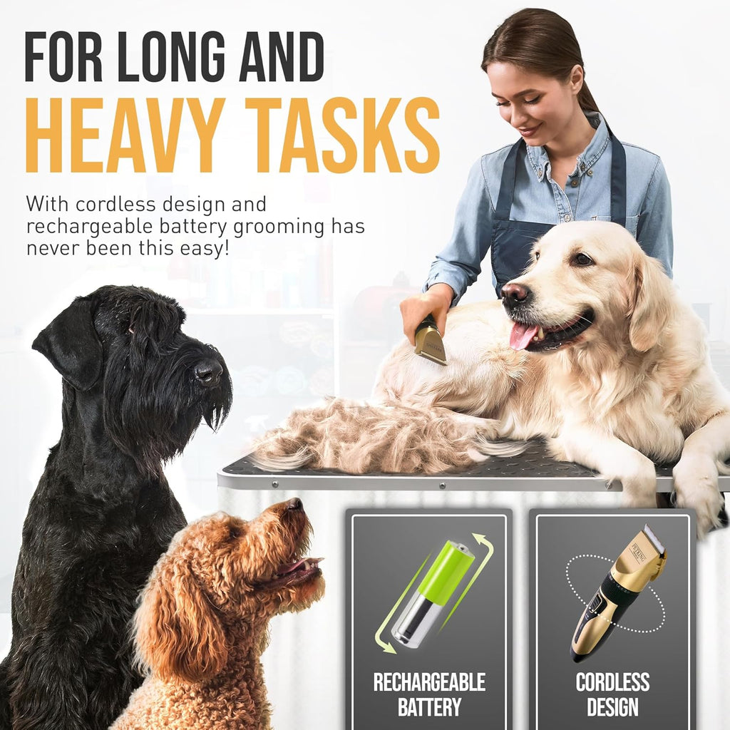 Premium Pet Grooming Kit for Dogs Cats | PetNestUK