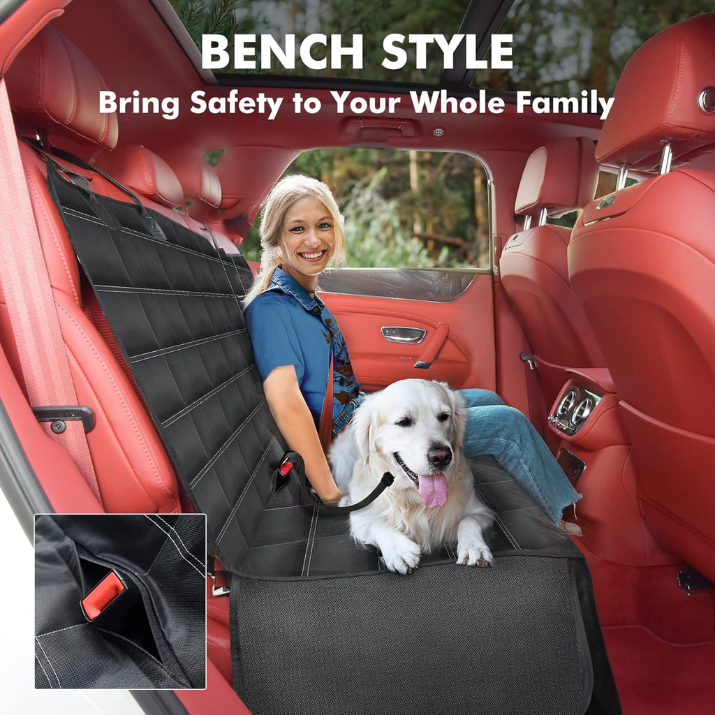 Hopidogie Dog Car Seat Cover 4-in-1, 100% | PetNestUK