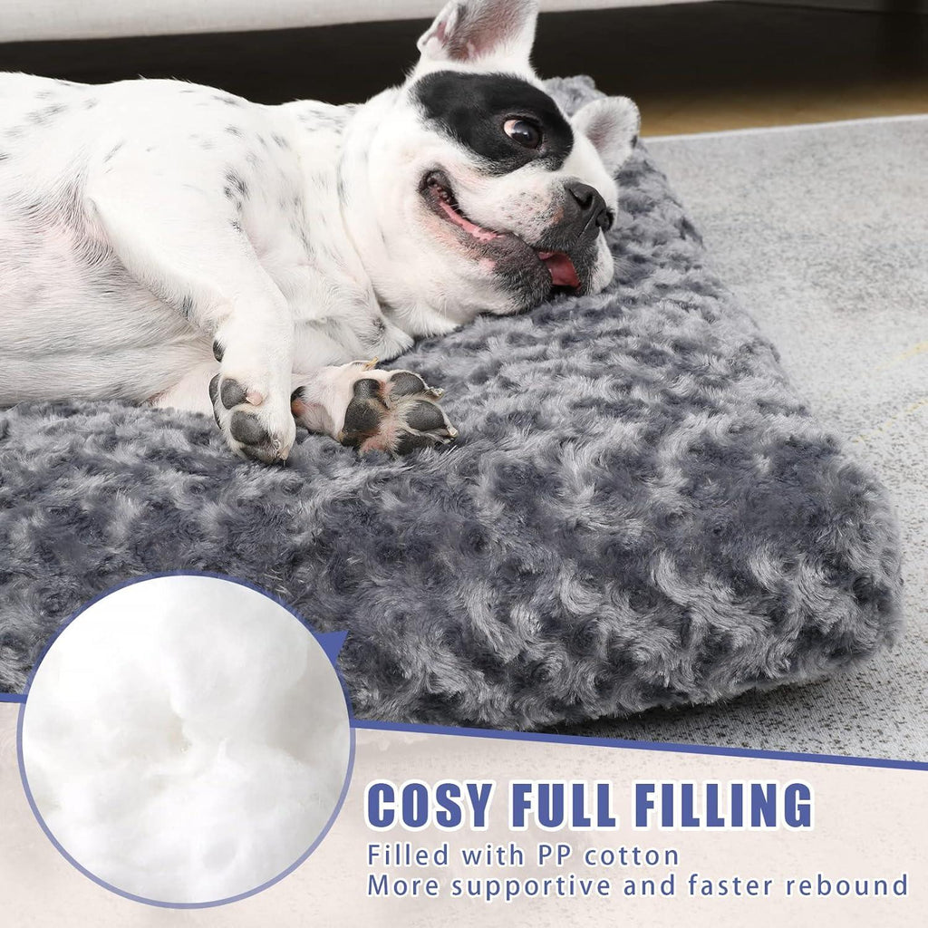KSIIA Large Dog Bed Washable, Calming Dog Bed, | PetNestUK