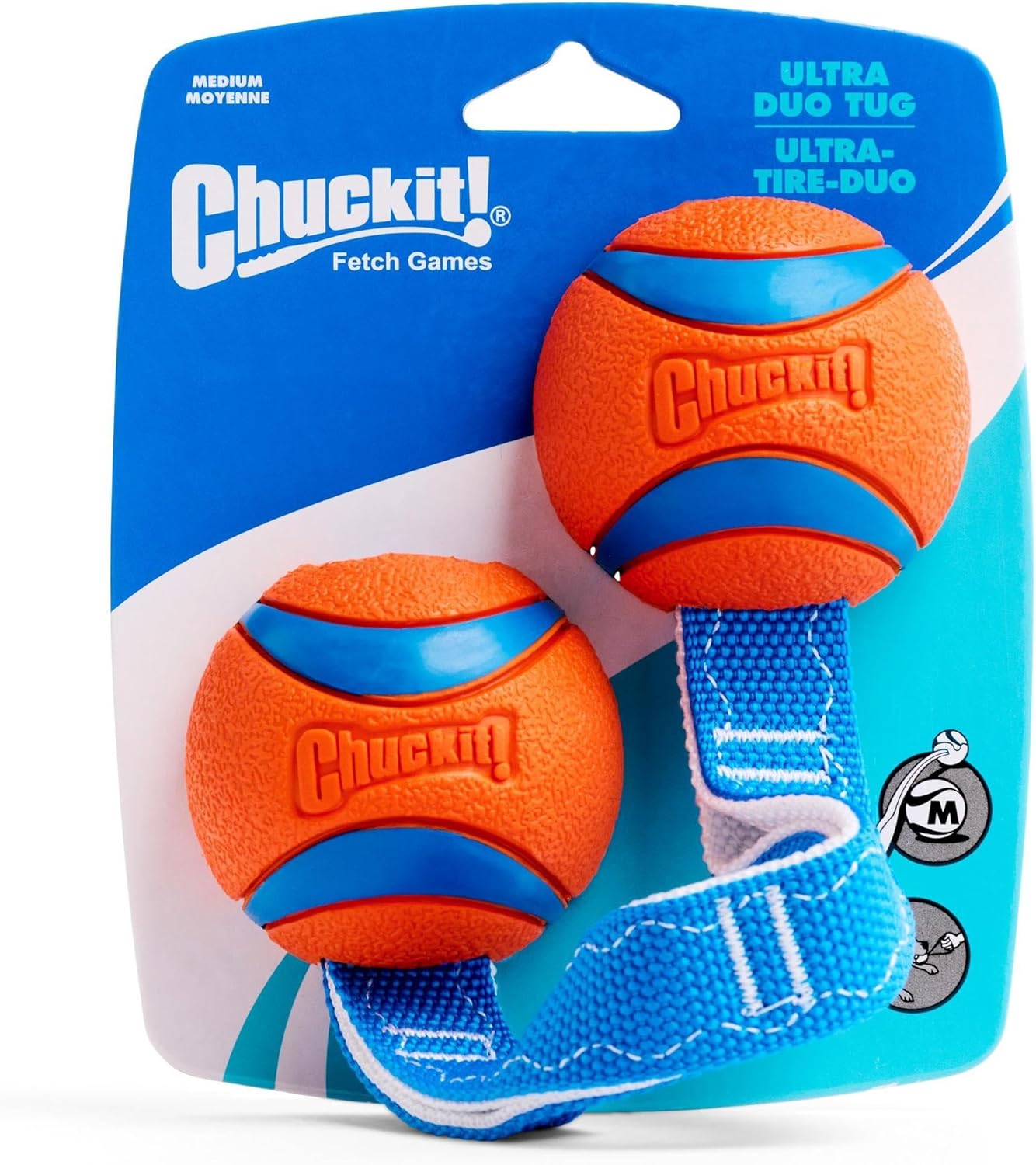 Chuckit! Ultra Tug Dog Toy With Rubber Ball Tug | PetNestUK