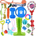 Leipple 20 Pack Luxury Dog Chew Toys for Puppy, | PetNestUK