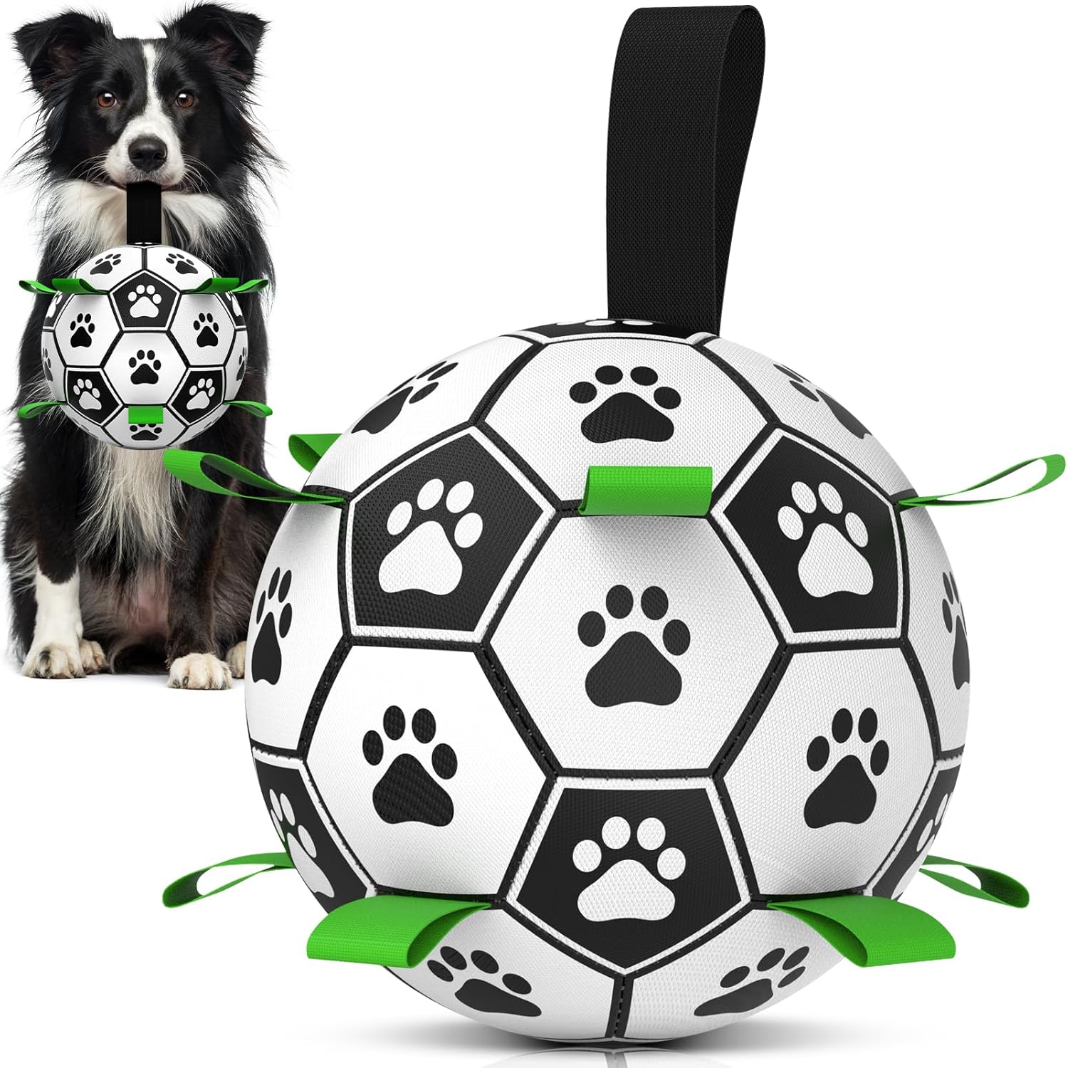 HETOO Interactive Dog Football Toys with Grab | PetNestUK