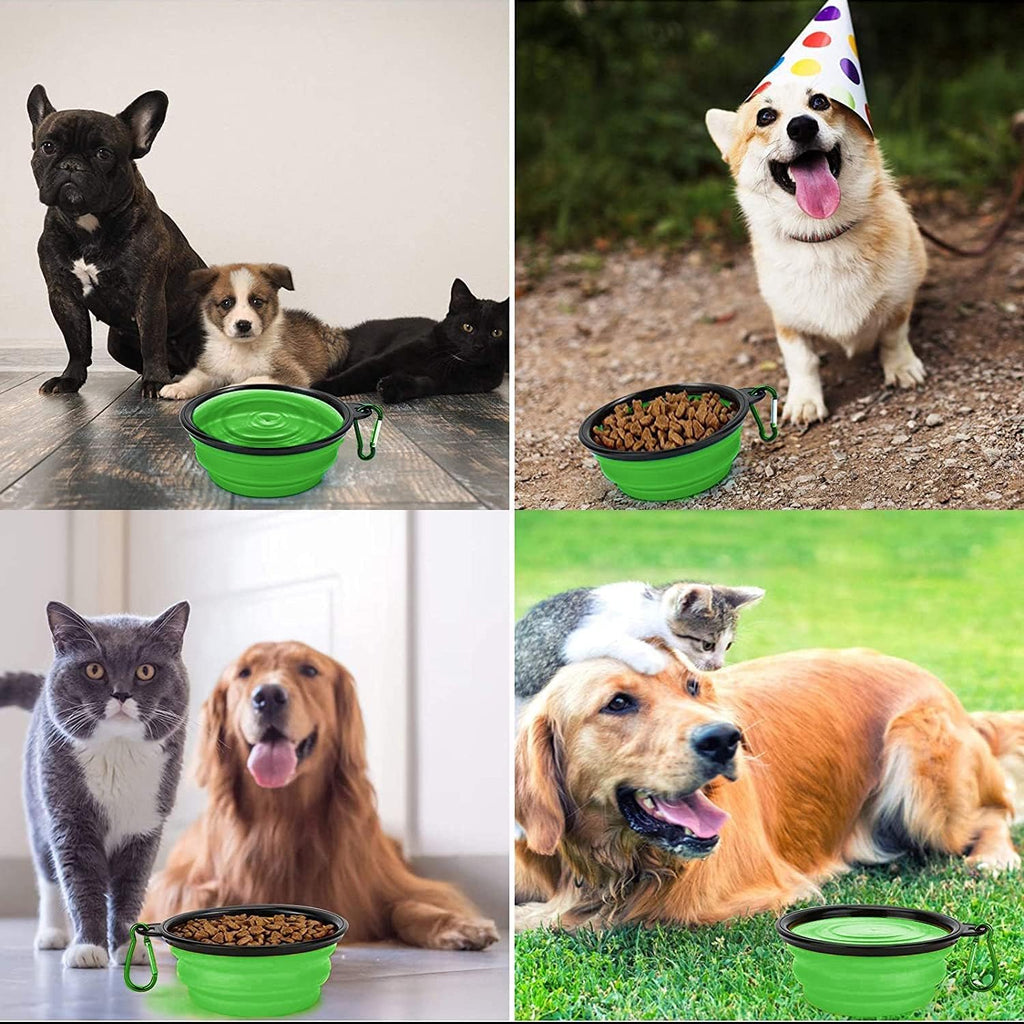 Collapsible Dog Bowl,Collapsible Dog Water Bowls | PetNestUK
