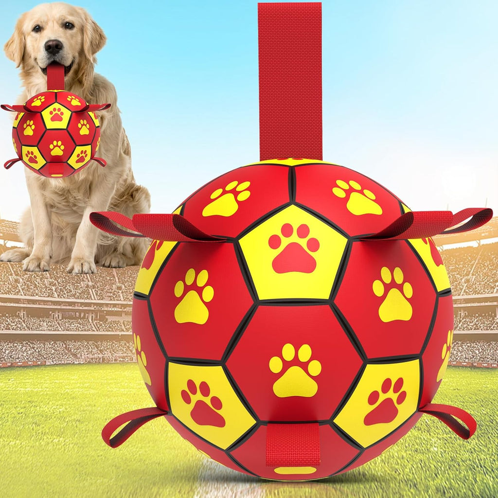 HETOO Dog Football with Grab Tabs