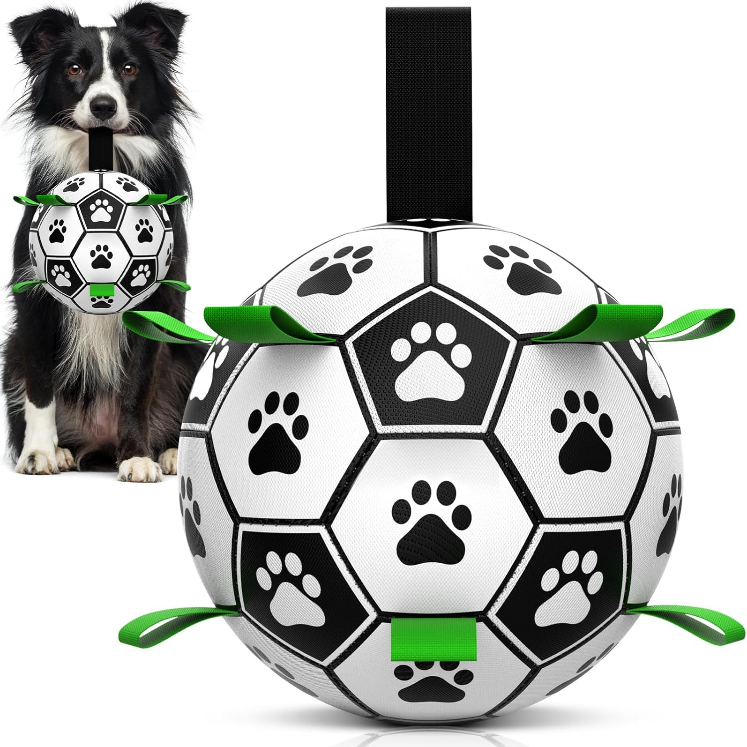HETOO Interactive Dog Football Toys with Grab | PetNestUK