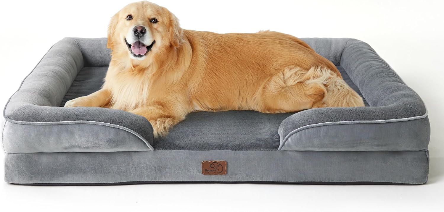Bedsure Dog Sofa Bed Washable Orthopedic Dog | PetNestUK