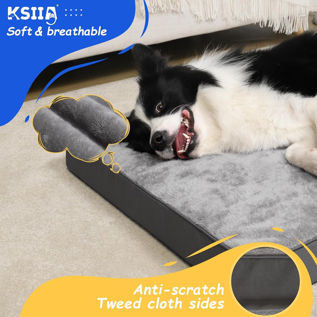 KSIIA Dog Beds Large Washable, Orthopedic Dog | PetNestUK
