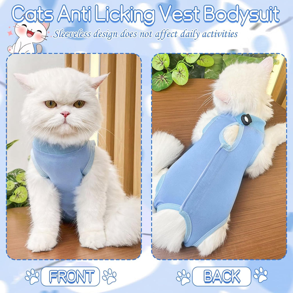 2PCS Cat Professional Recovery Suit, | PetNestUK