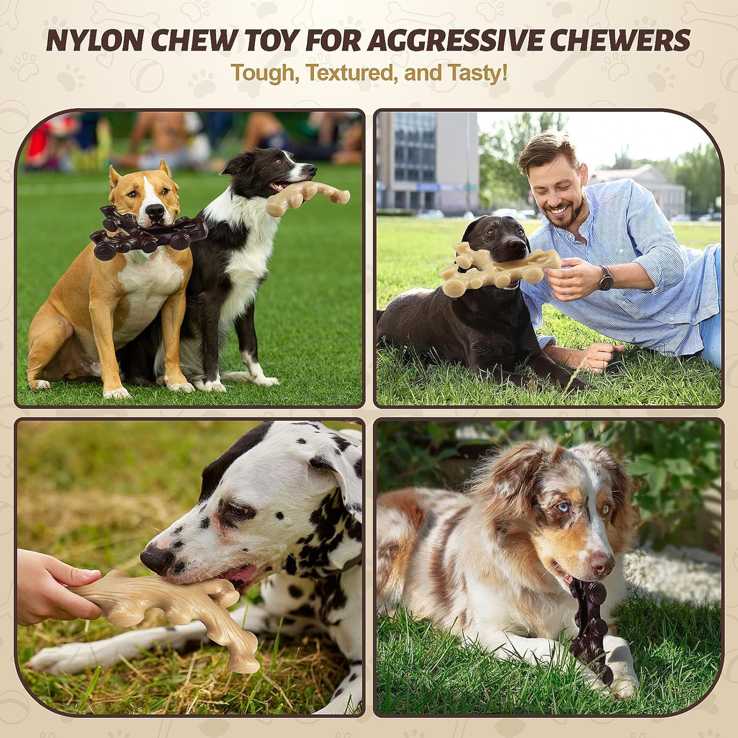 GASAPET Dog Chew Toys for Aggressive Chewers,2 | PetNestUK