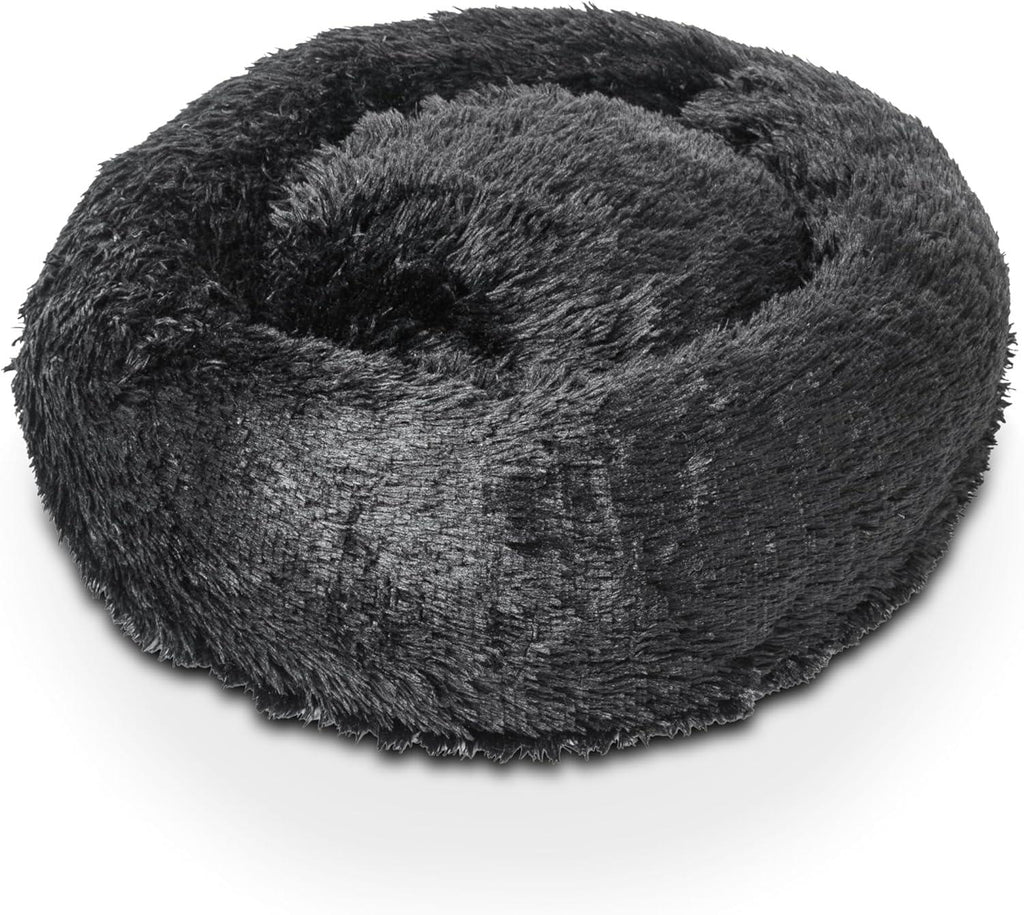 Woof & Whiskers Faux-Fur Donut Pet Bed