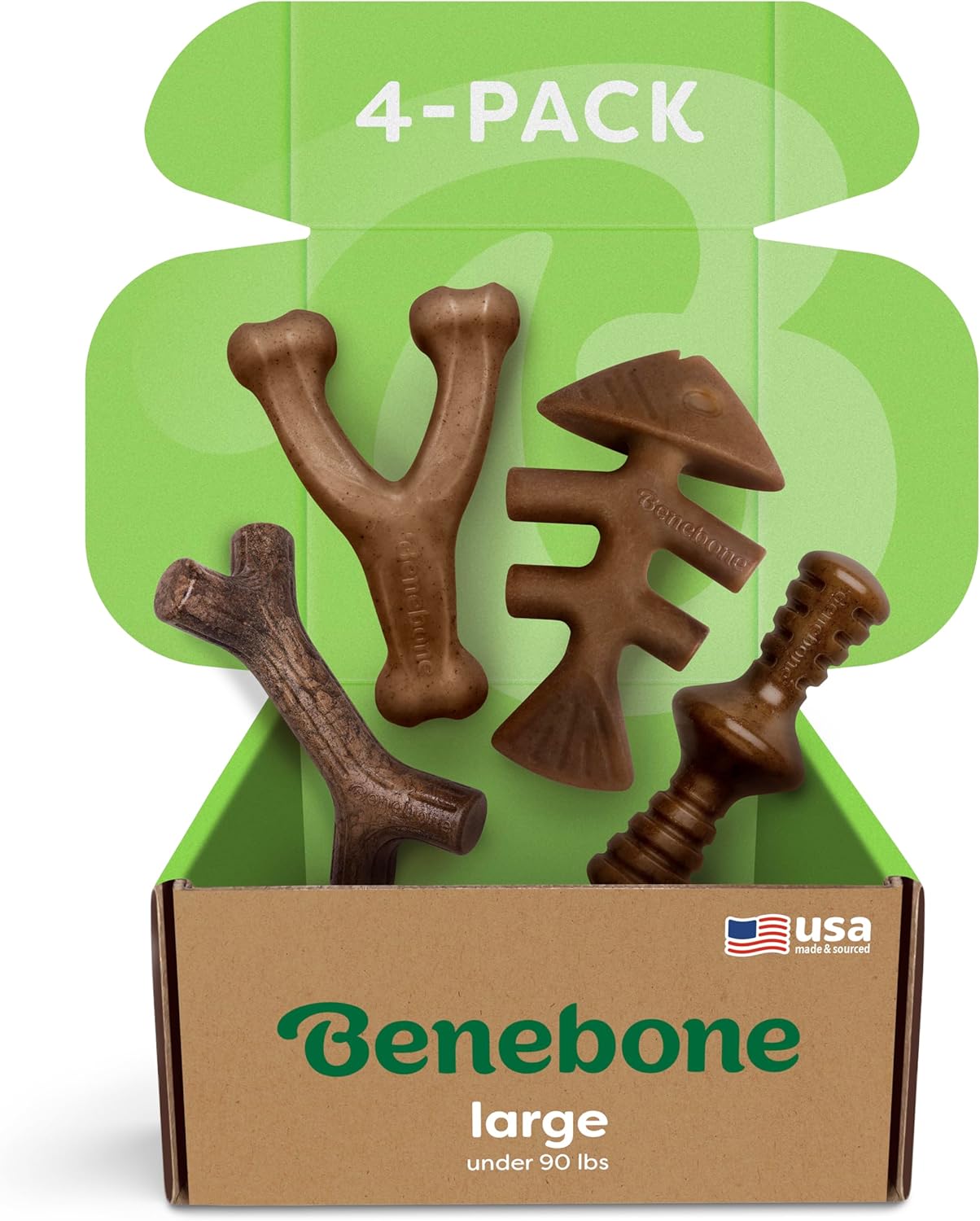 Benebone Durable Dog Chew Toy Box for Aggressive | PetNestUK