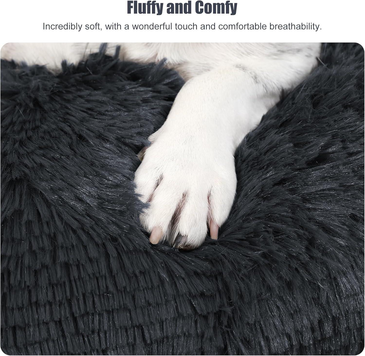KSIIA Large Dog Bed Washable, Calming Dog Bed, | PetNestUK
