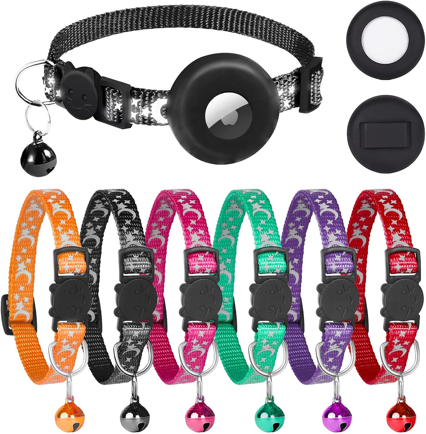GingerUPer Cat Collars Quick Release,Reflective | PetNestUK