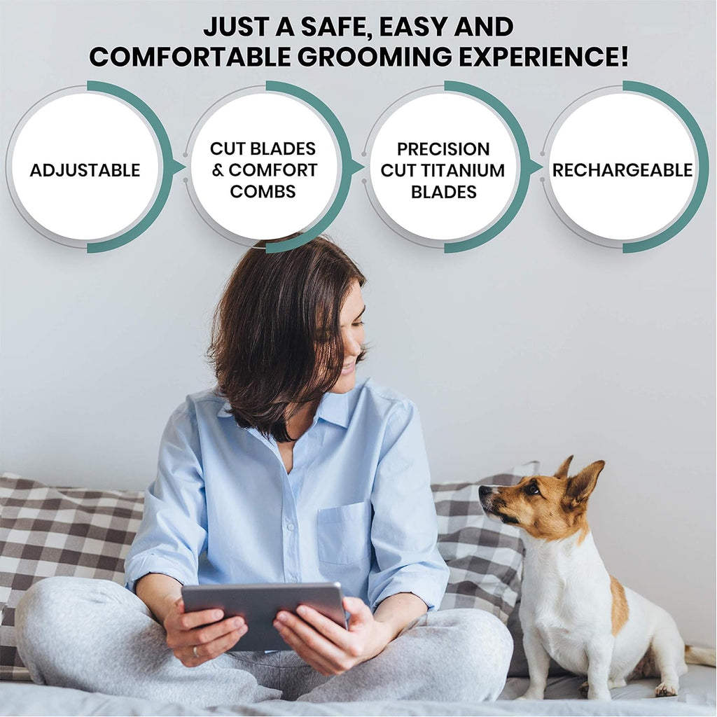 Pet UnionProfessional Dog Grooming Kit | PetNestUK