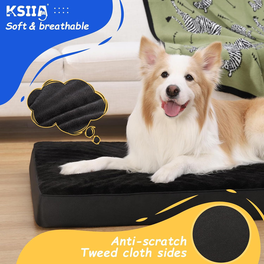 KSIIA Dog Beds Large Washable, Orthopedic Dog | PetNestUK